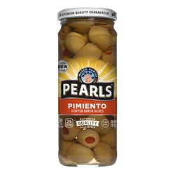 Pearls Pimiento Stuffed Queen Olives - 10 oz