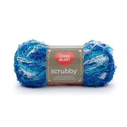 Red Heart Scrubby E833 Waves