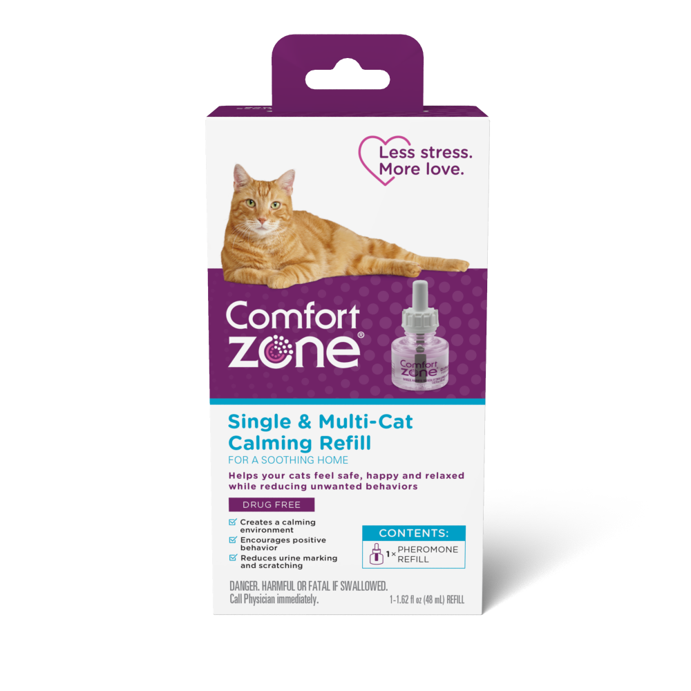 slide 1 of 1, Comfort Zone Single And Multi-Cat Calming Refill, 1 ct