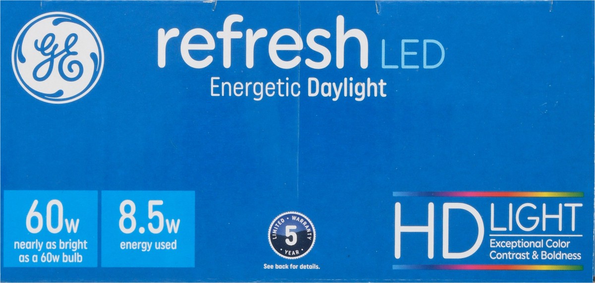 slide 9 of 9, GE Refresh 8.5 Watts HD Light LED Light Bulbs 4 ea, 4 ct