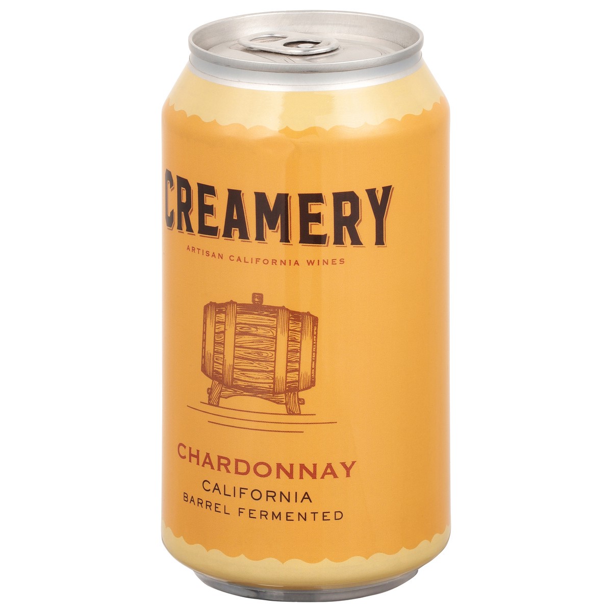 slide 7 of 9, Creamery Wine Chardonnay Can, 375 ml