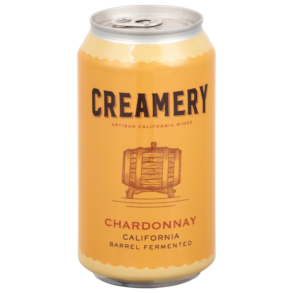 slide 6 of 9, Creamery Wine Chardonnay Can, 375 ml