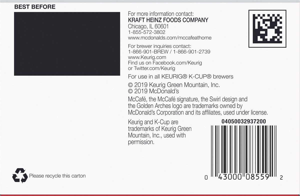 slide 4 of 13, McCafé Mocha Collection Cinnamon Mocha Keurig K-Cup Coffee Pods, 12 ct Box, 12 ct