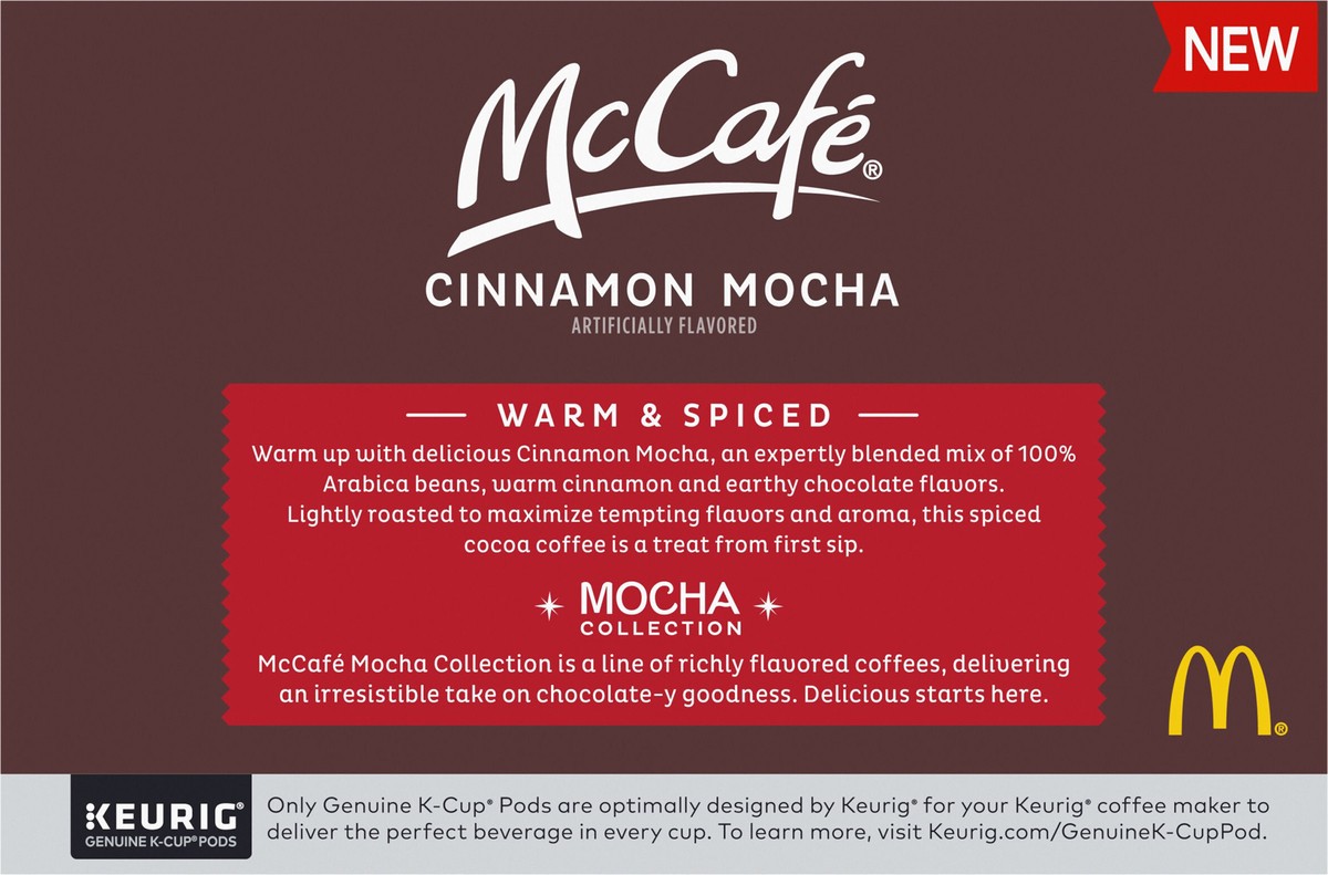 slide 13 of 13, McCafé Mocha Collection Cinnamon Mocha Keurig K-Cup Coffee Pods, 12 ct Box, 12 ct