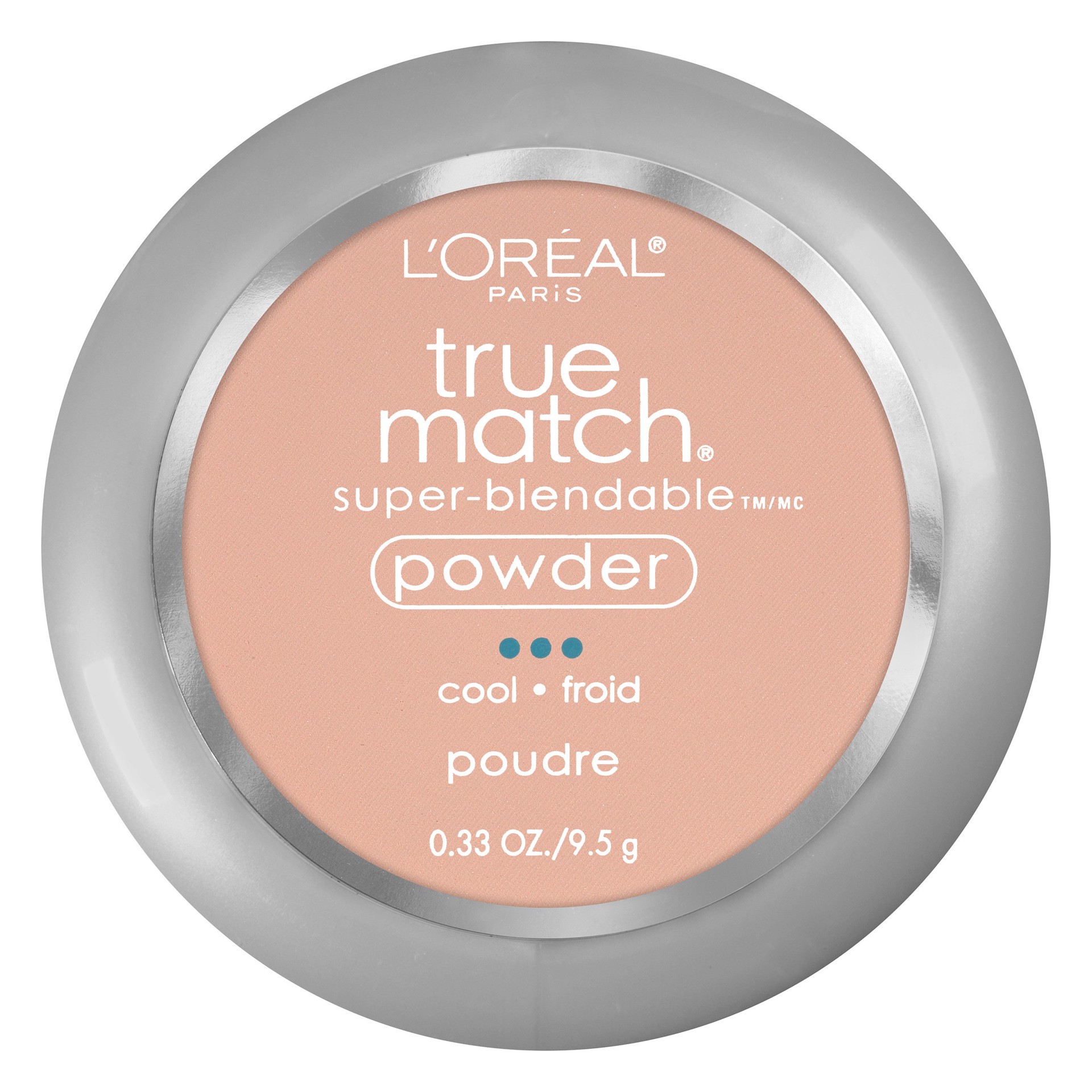 slide 1 of 5, L'Oréal True Match Powder C3 Creamy Natural, 0.33 oz
