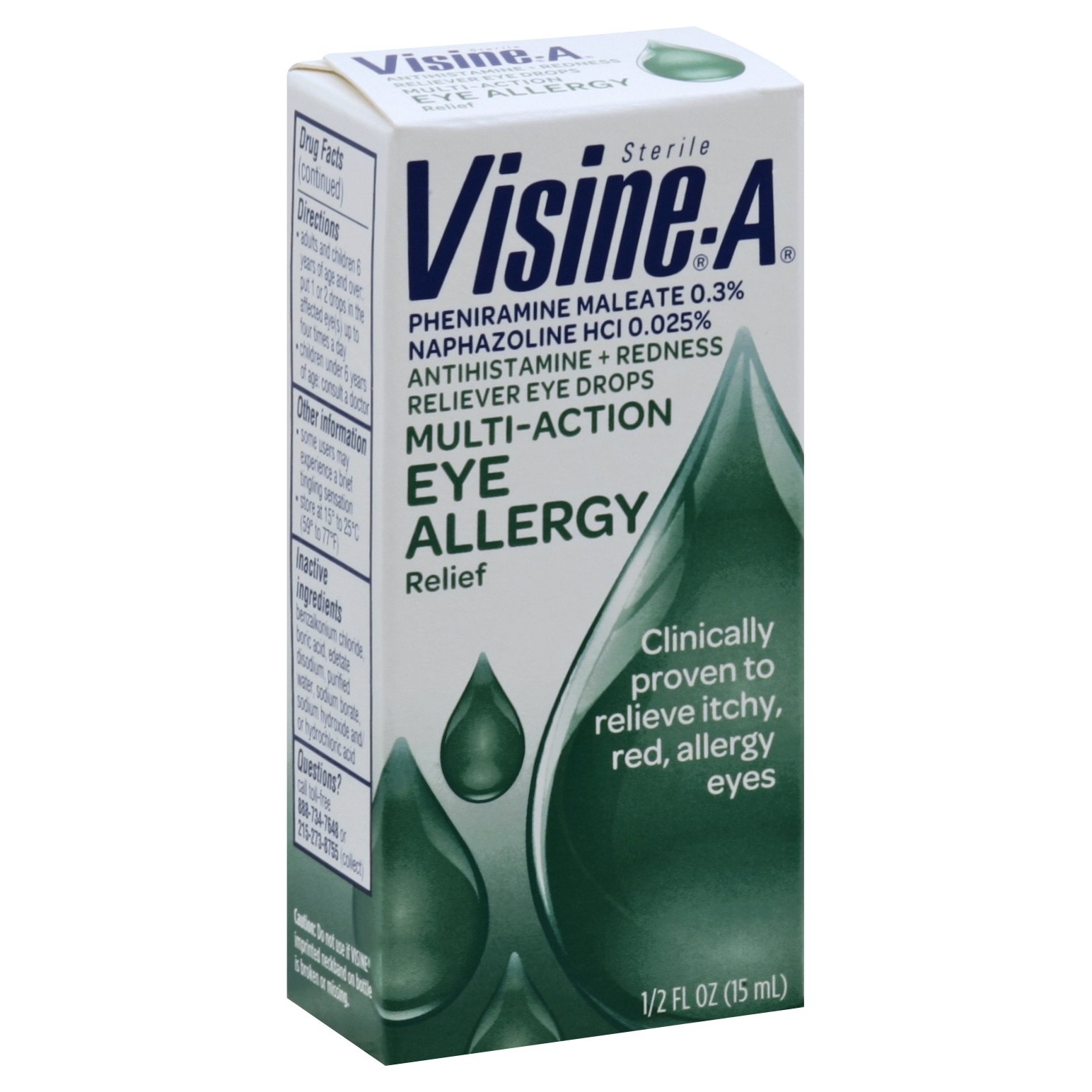 Visine Eye Allergy Relief Multi Action 05 Oz Shipt 3940