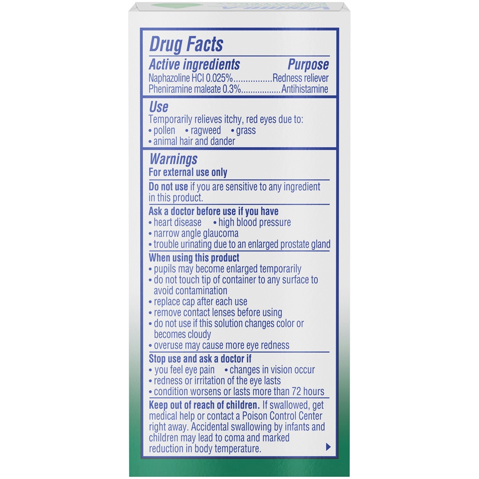 VisineA Eye Allergy Relief Eye Drops 5 oz Shipt