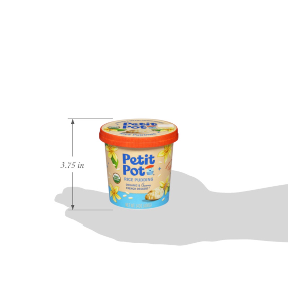 slide 9 of 14, Petit Pot Rice Pudding 14 oz, 
