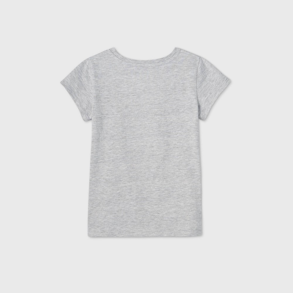 slide 2 of 2, L.O.L. Surprise! Girls' LOL Surprise Short Sleeve Graphic T-Shirt - Gray M, 1 ct