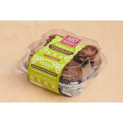 Just Desserts Vegan Chocolate Cupcake - 4ct