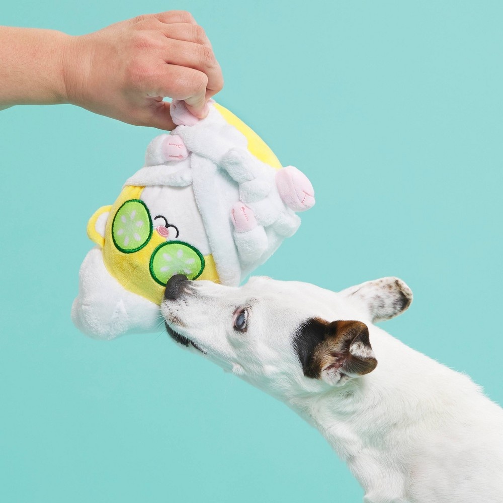 pam the pampered hamster dog toy