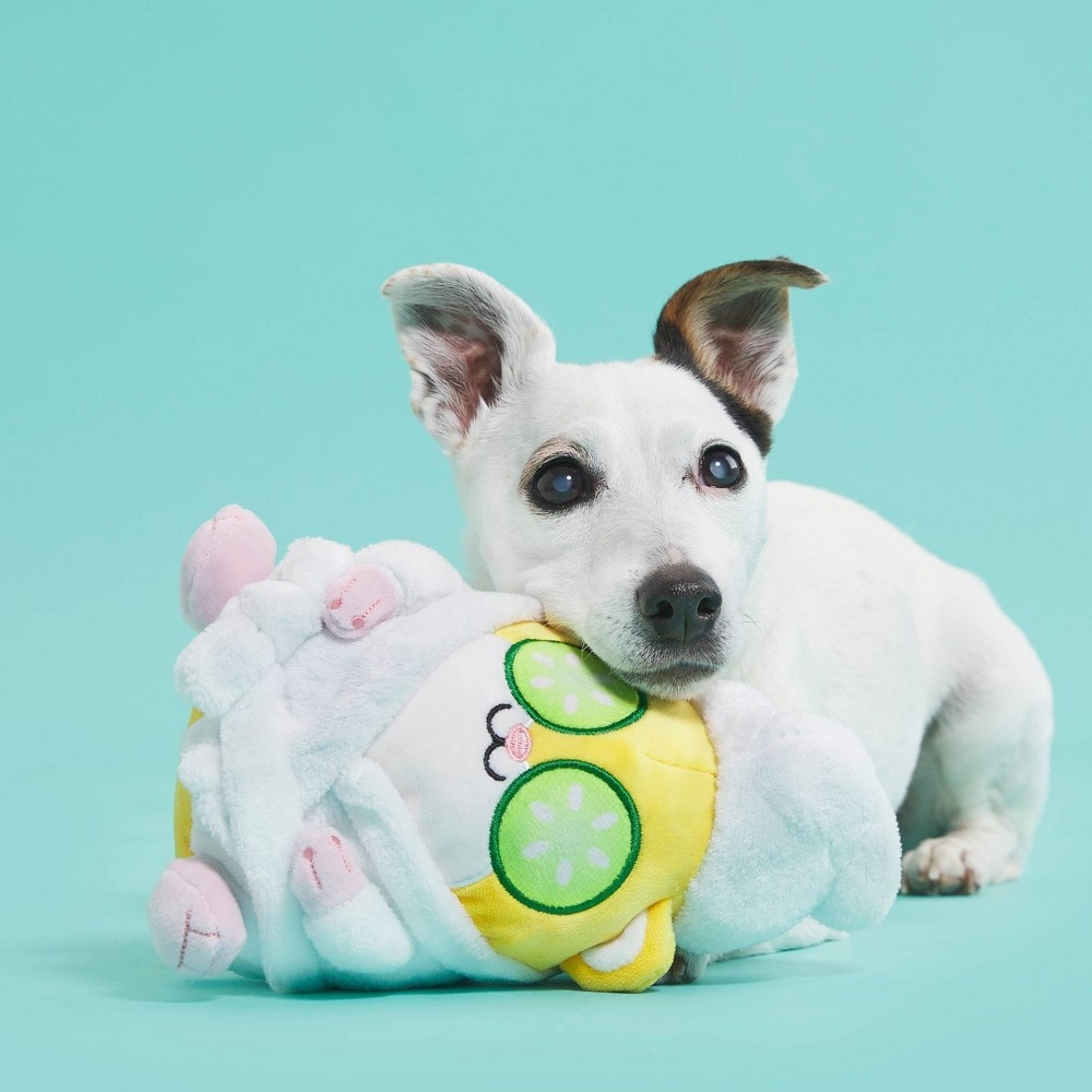 pam the pampered hamster dog toy