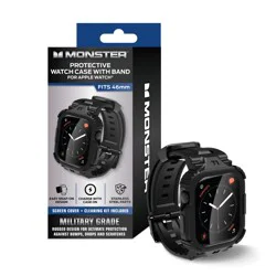 Monster Rugged Band 46mm Apple 10 Black