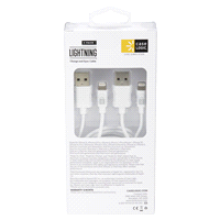 slide 11 of 29, Case Logic 3.5' MFI Lightening Cables- White, 2 ct