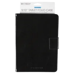 Bytech universal tablet folio case 9-10 inch black