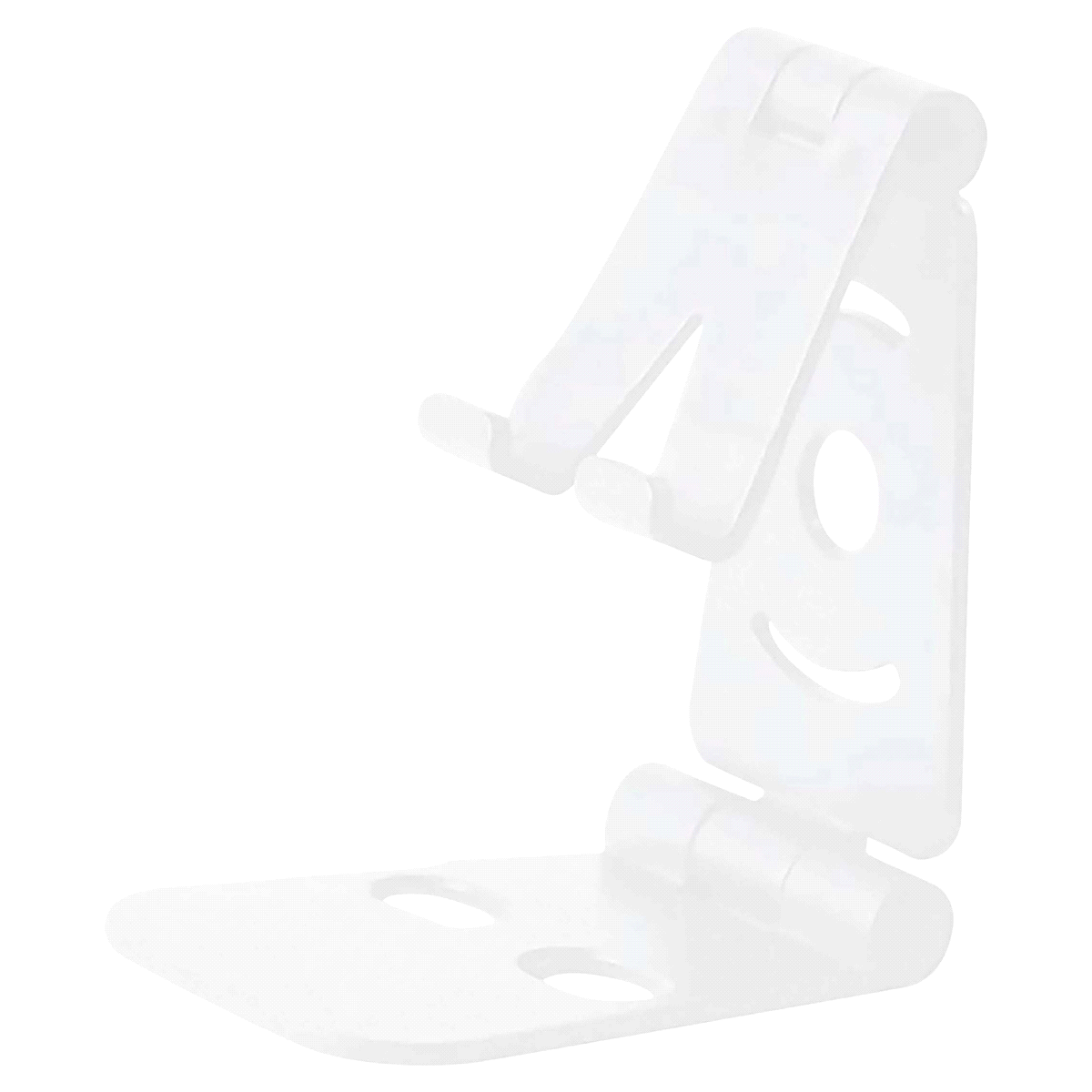slide 1 of 1, Bytech Foldable Phone Stand, White, 1 ct