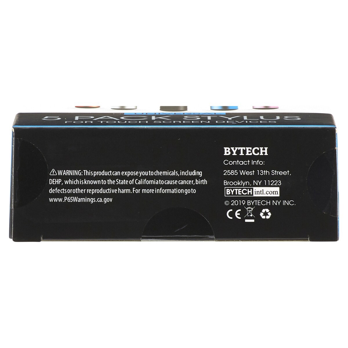 slide 2 of 2, Bytech stylus, 5 ct