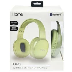 Ihome Tx-21 Over The Head Green