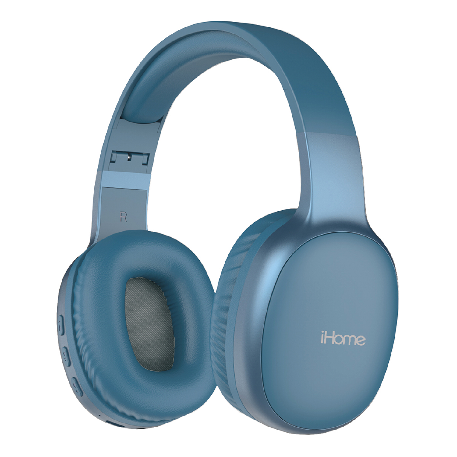 slide 4 of 4, Ihome Tx-21 Over The Head Blue, 1 ct