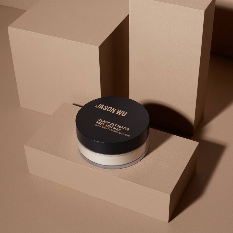 slide 4 of 5, Jason Wu Beauty Ready Set Matte Setting Powder - Transparent Banana - 0.85oz, 0.85 oz