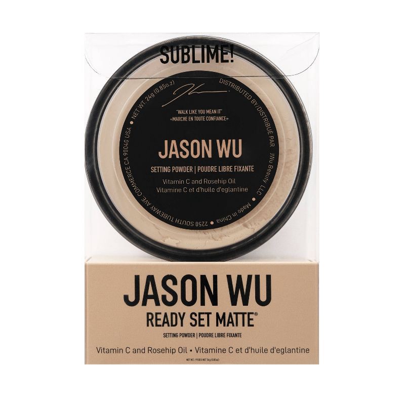 slide 1 of 5, Jason Wu Beauty Ready Set Matte Setting Powder - Transparent Banana - 0.85oz, 0.85 oz