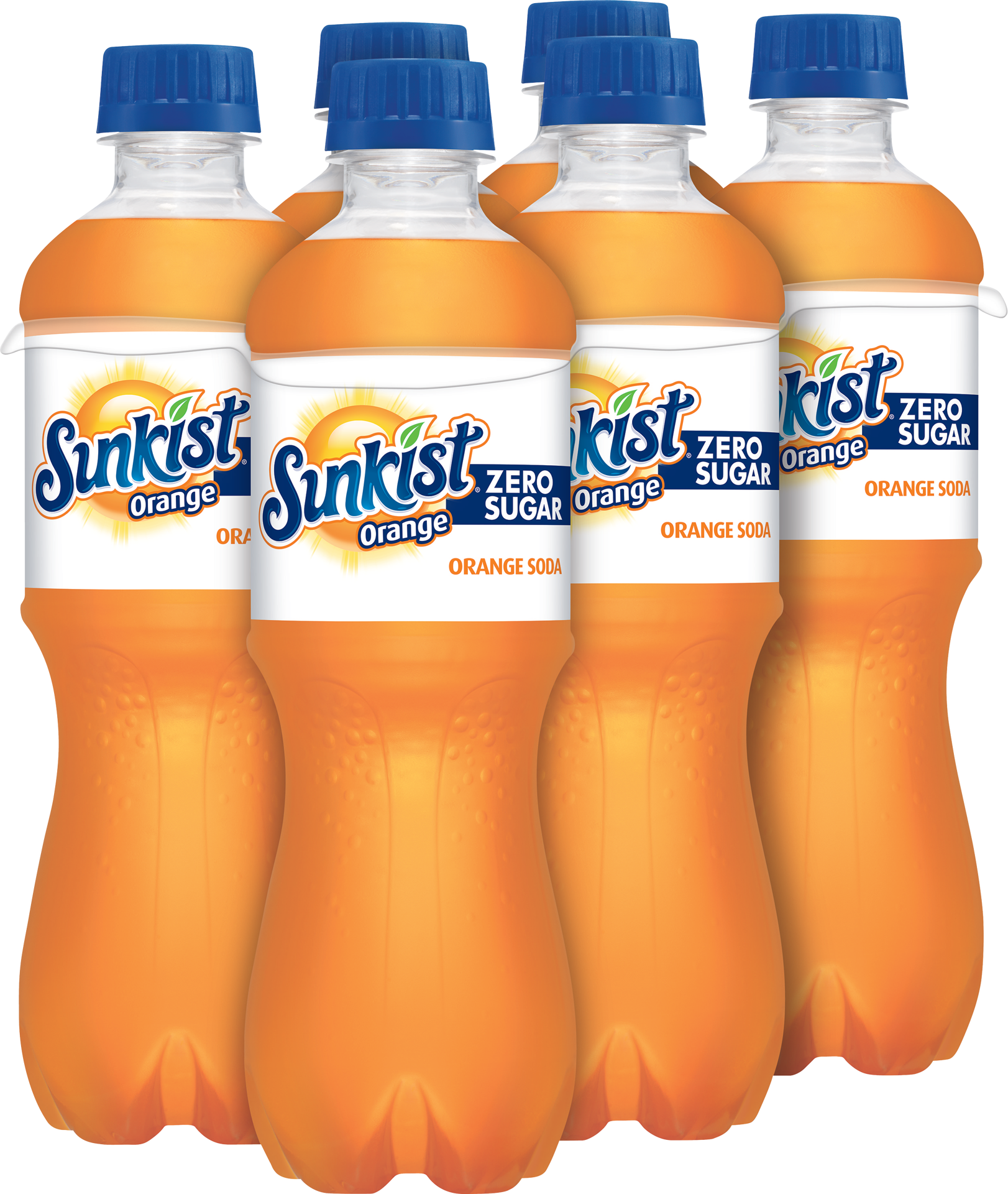 slide 2 of 5, Sunkist Zero Sugar Orange Soda- 6 ct; 16.9 oz - 6 ct; 16.9 oz, 6 ct; 16.9 oz
