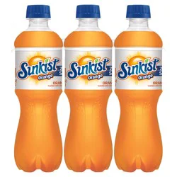 Sunkist Zero Sugar Orange Soda- 6 ct; 16.9 oz - 6 ct; 16.9 oz