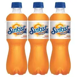 Sunkist Zero Sugar Orange Soda, 6 ct