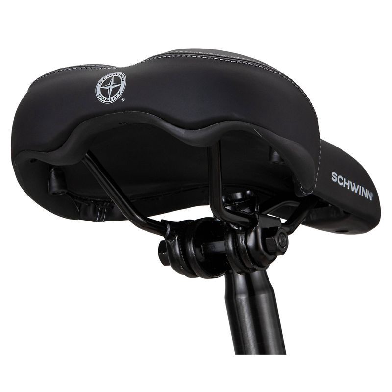 slide 3 of 5, Schwinn Sport Bike Saddle - Black, 1 ct