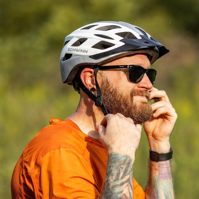 slide 6 of 8, Schwinn Flash Bike Helmet - Gray/White, 1 ct