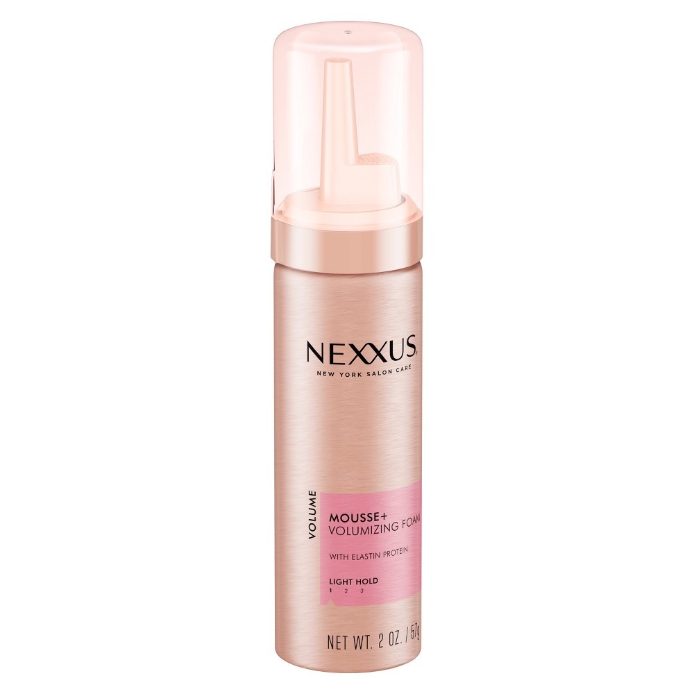 Nexxus Light Hoild Hair Mousse + Volumizing Foam Travel Size 2 oz Shipt