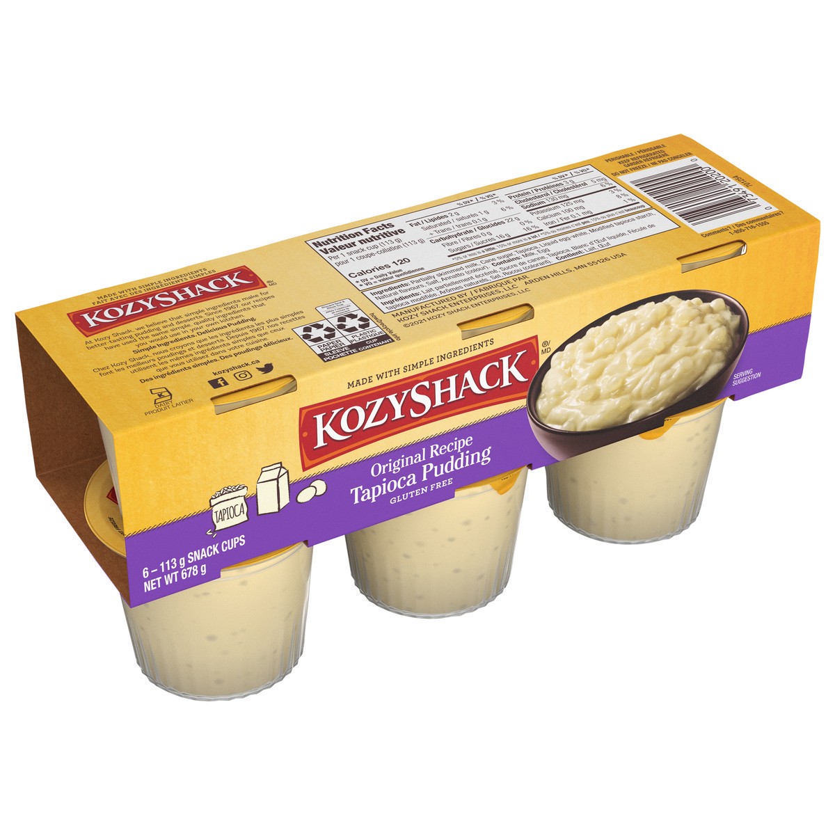 slide 2 of 9, Kozy Shack Tapioca Pudding, 24 oz