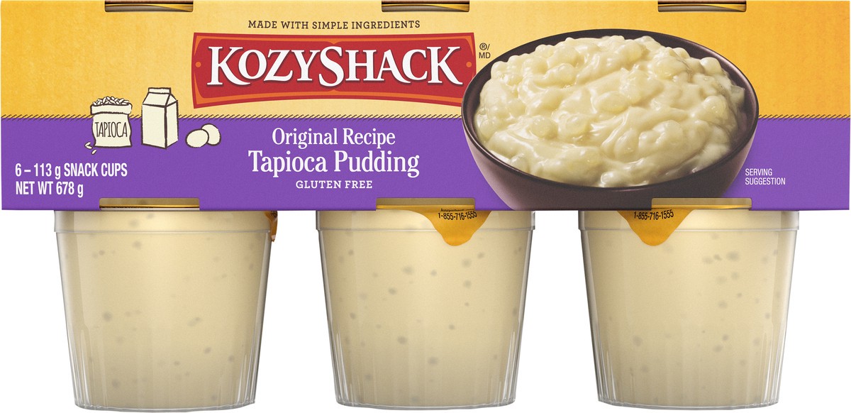 slide 6 of 9, Kozy Shack Tapioca Pudding, 24 oz