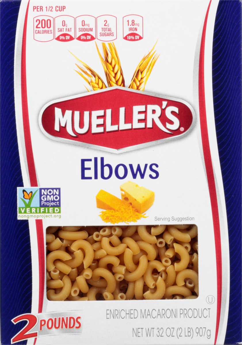 slide 9 of 14, Mueller's Elbows 32 oz, 32 oz