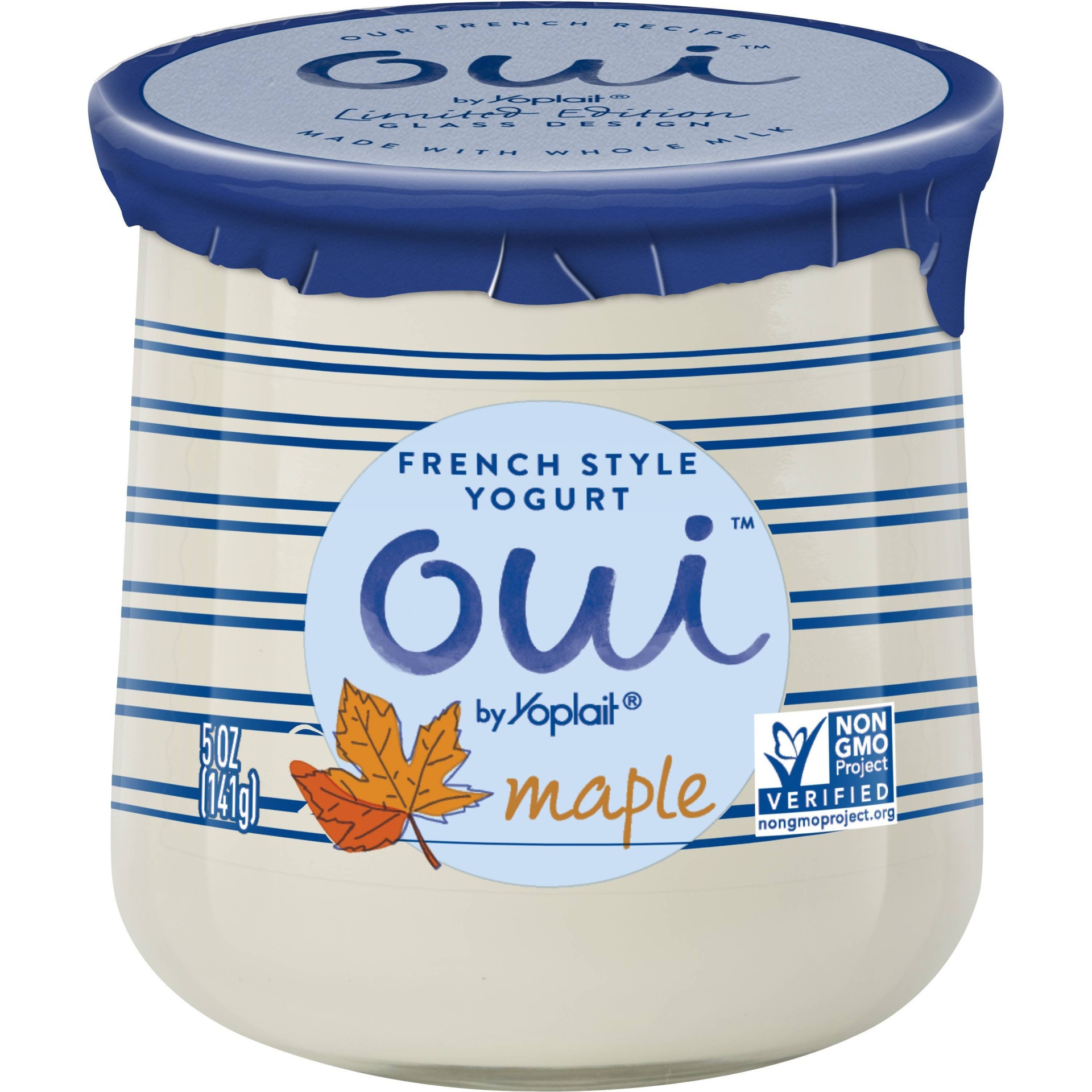 slide 1 of 1, Oui French Style Maple Yogurt, 5 oz
