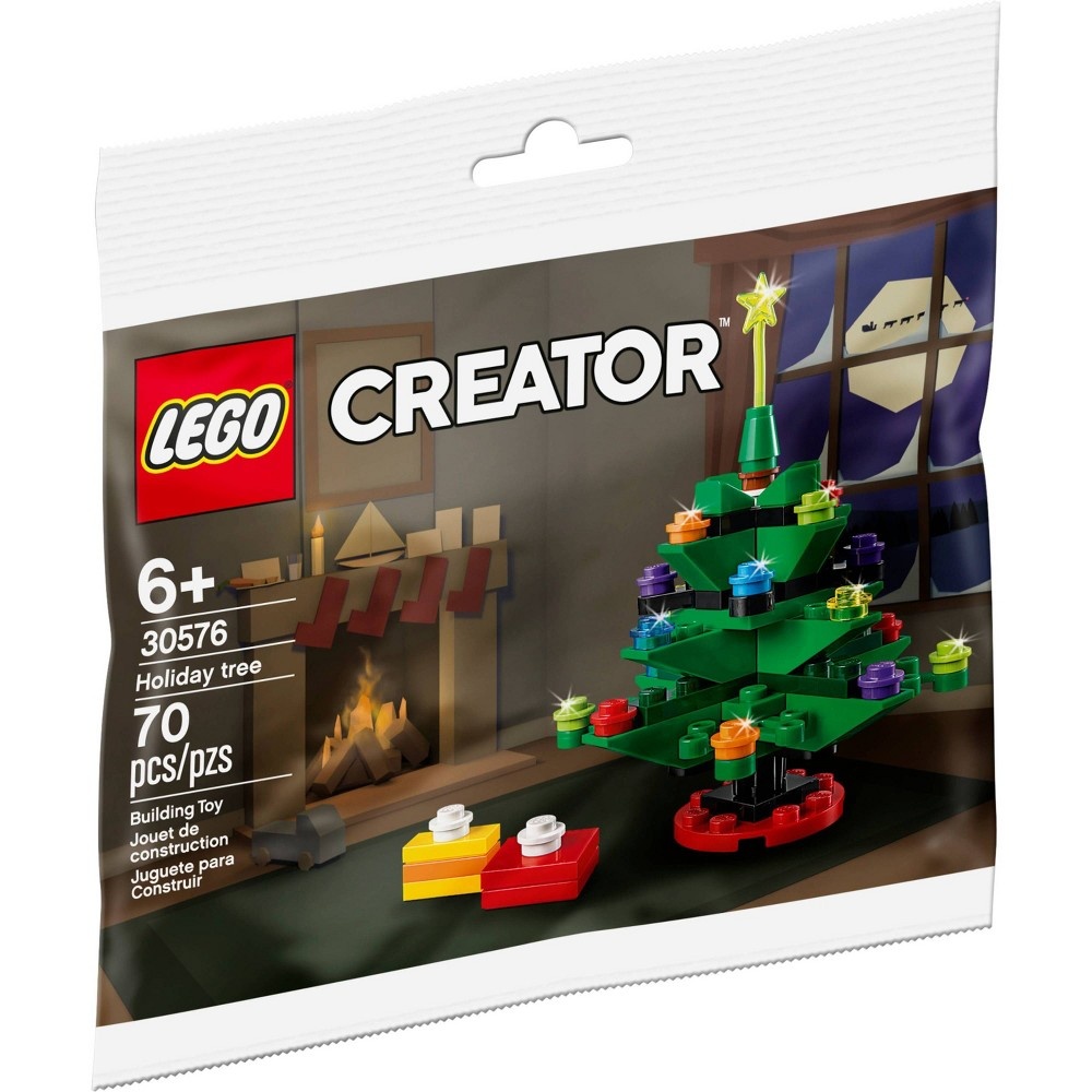 slide 6 of 6, LEGO Creator Holiday Tree Building Kit 30576, 1 ct