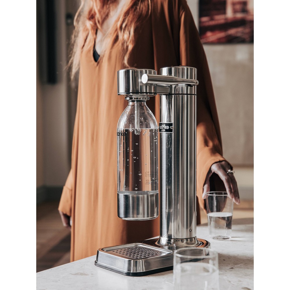 slide 10 of 11, Aarke Carbonator III Sparkling Water Maker - Stainless Steel, 2 ct