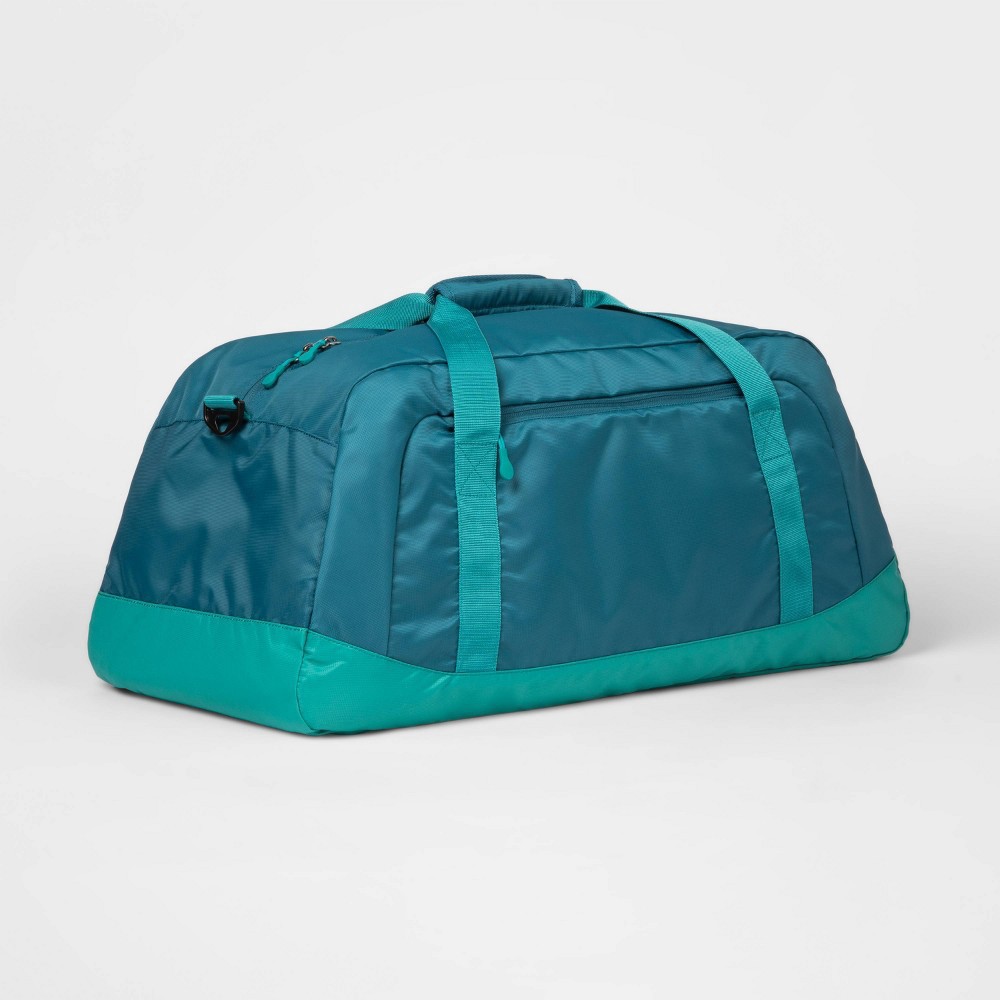 slide 5 of 5, 60L 7" Duffel Bag Turquoise Blue - Embark, 60 liter