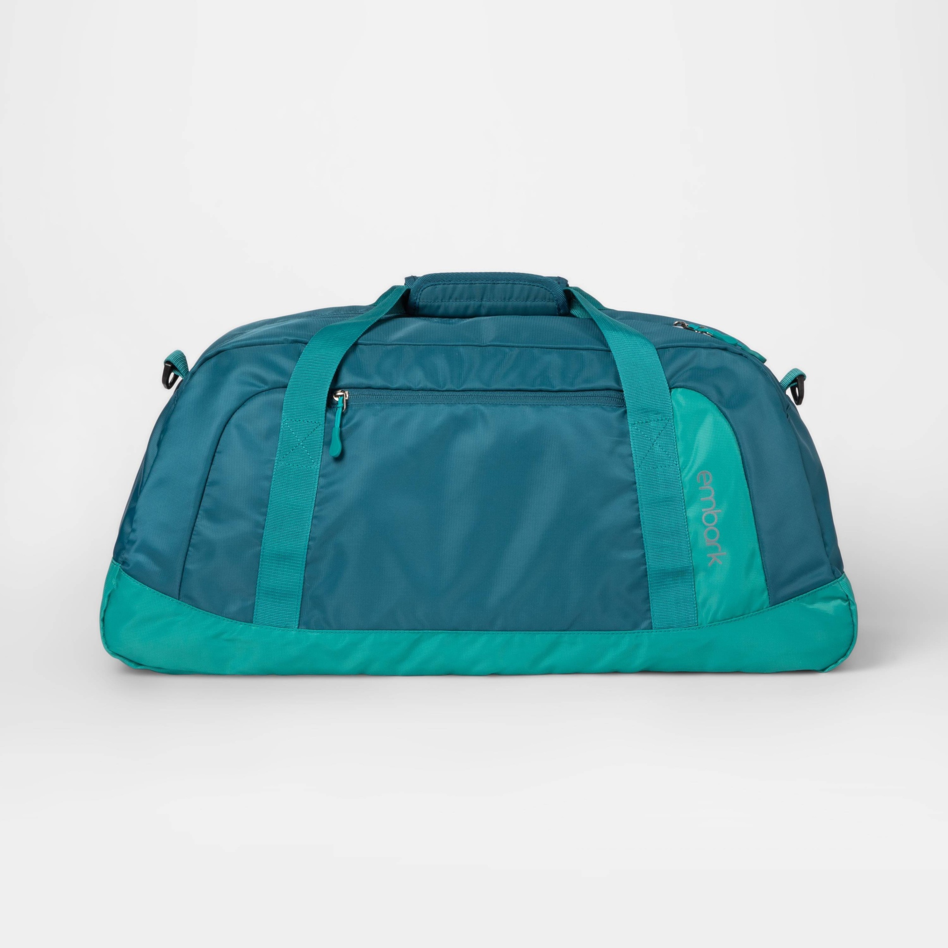 slide 1 of 5, 60L 7" Duffel Bag Turquoise Blue - Embark, 60 liter