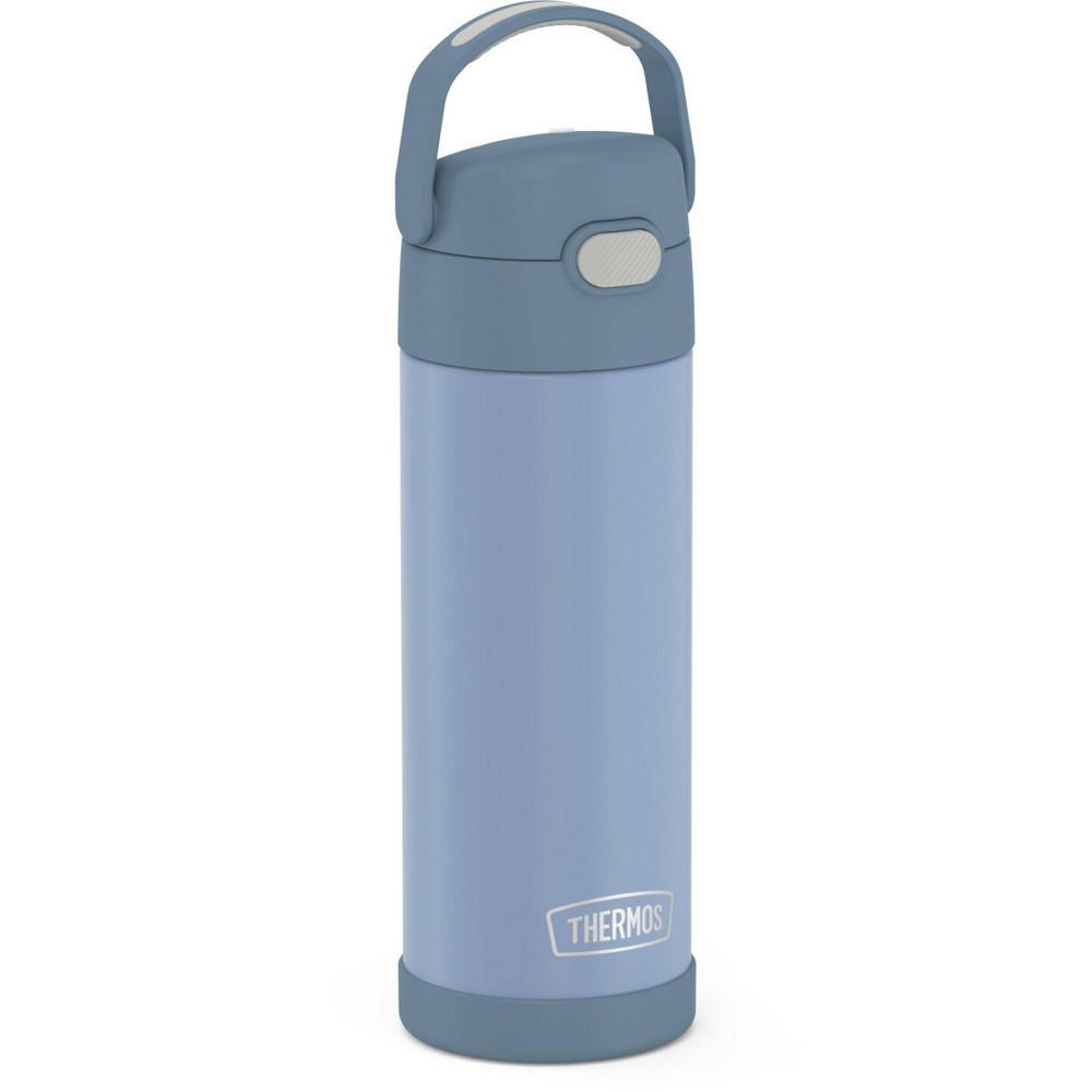 slide 3 of 8, Thermos 16oz FUNtainer Water Bottle with Bail Handle - Denim, 1 ct