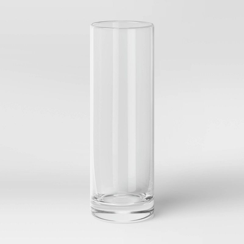 slide 1 of 3, 7" x 2" Skinny Glass Vase - Threshold, 1 ct