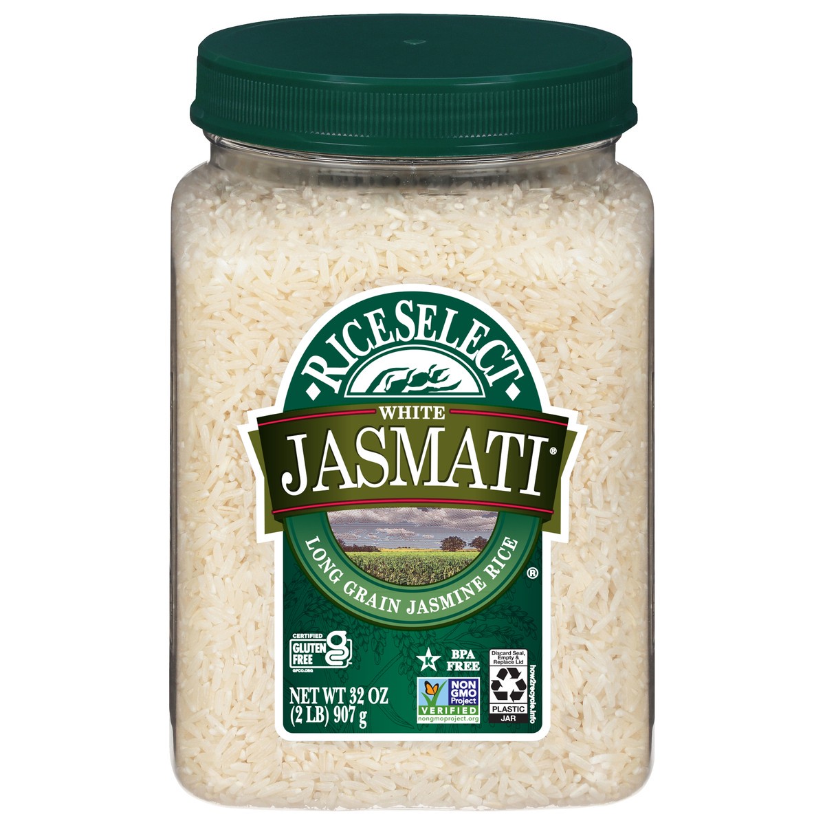 slide 1 of 16, RiceSelect White Rice, Jasmati - 32 oz, 32 oz