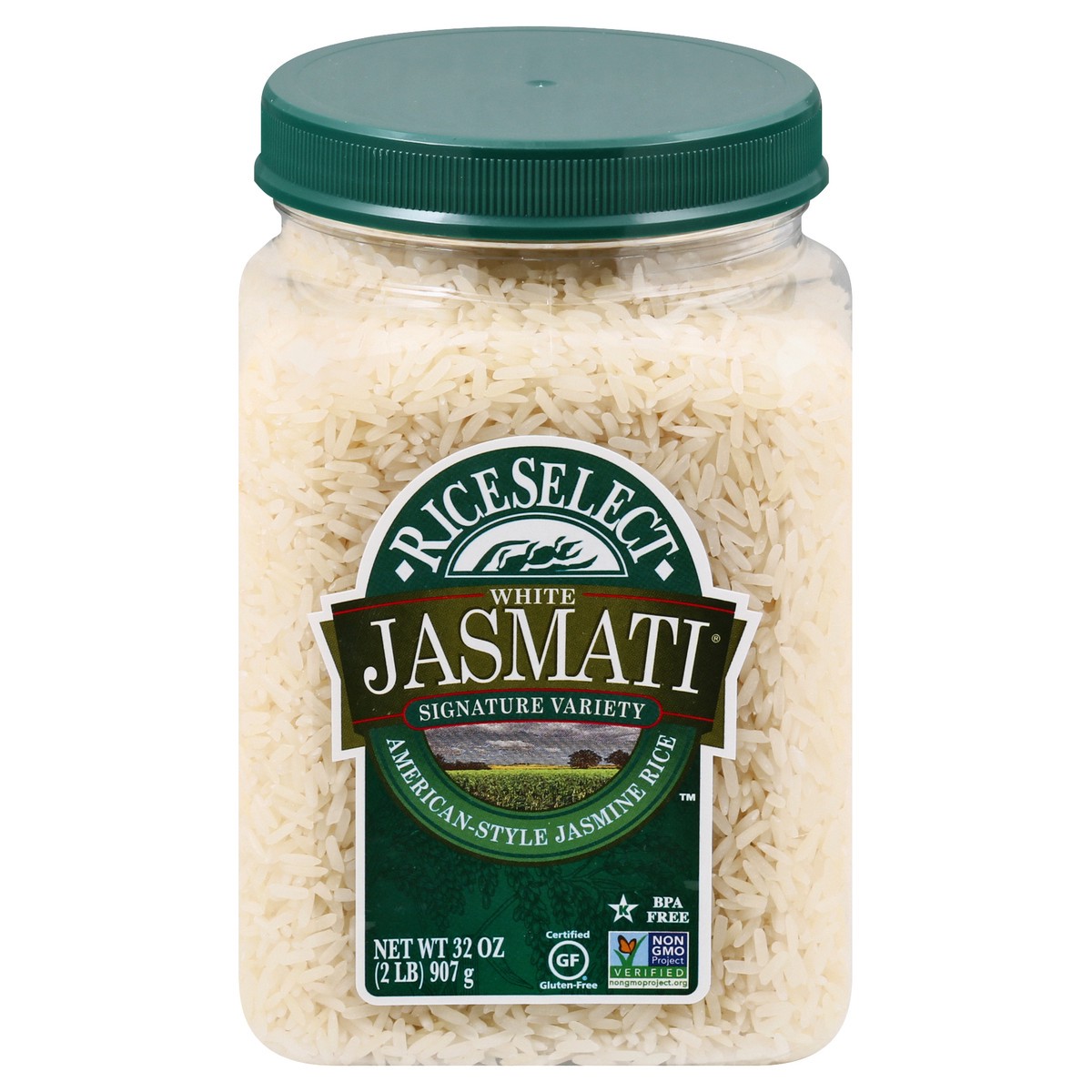 slide 1 of 8, RiceSelect Jasmati Long Grain Jasmine Rice, 32 oz
