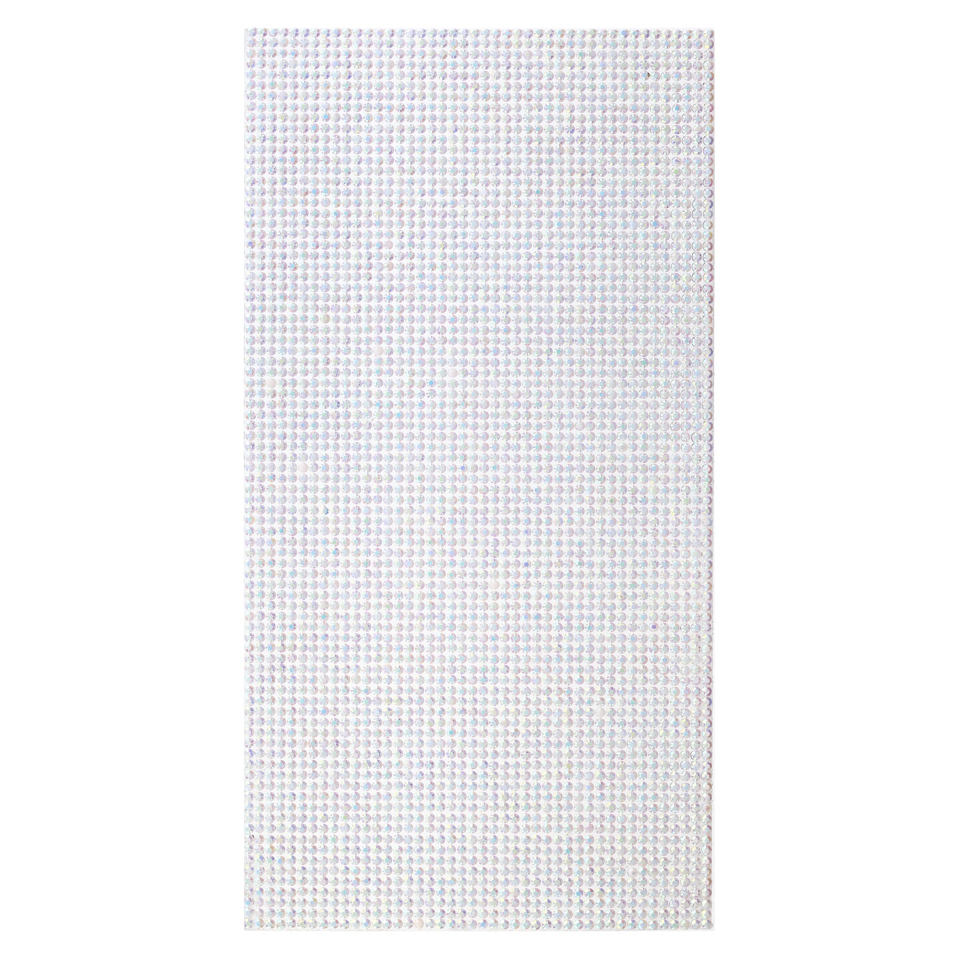 slide 2 of 3, Clear Micro Iridescent Bling Sticker Sheet By Recollections, 3.6 in x 7.2 in