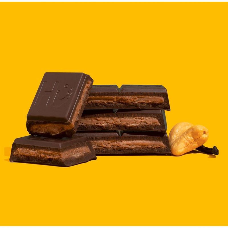 slide 4 of 5, Hu Kitchen Hu Cashew Butter + Pure Vanilla Bean Dark Chocolate Candy - 2.1oz, 2.1 oz