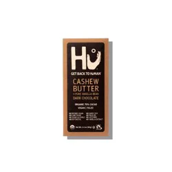 Hu Kitchen Hu Cashew Butter + Pure Vanilla Bean Dark Chocolate Candy - 2.1oz