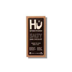 Hu Kitchen Hu Salty Dark Chocolate 70% Cacao Candy - 2.1oz