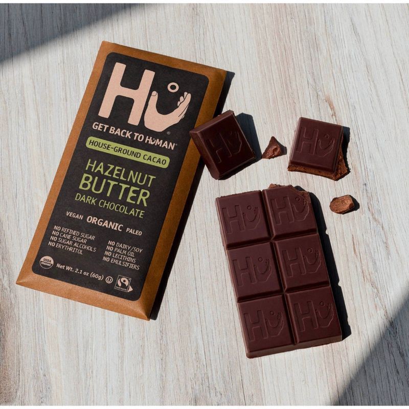 slide 4 of 5, Hu Kitchen Hu Hazelnut Butter Dark Chocolate Candy - 2.1oz, 2.1 oz