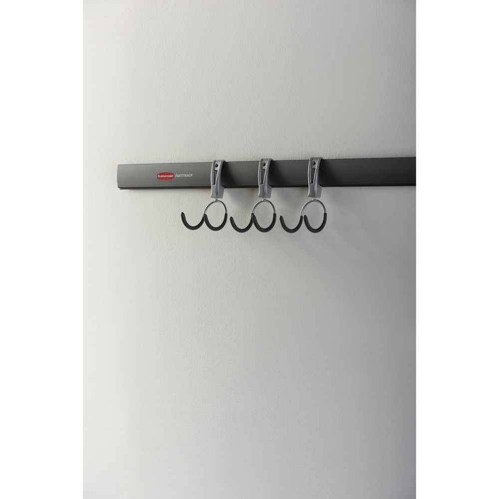 Rubbermaid Fasttrack Rail Compact Hook