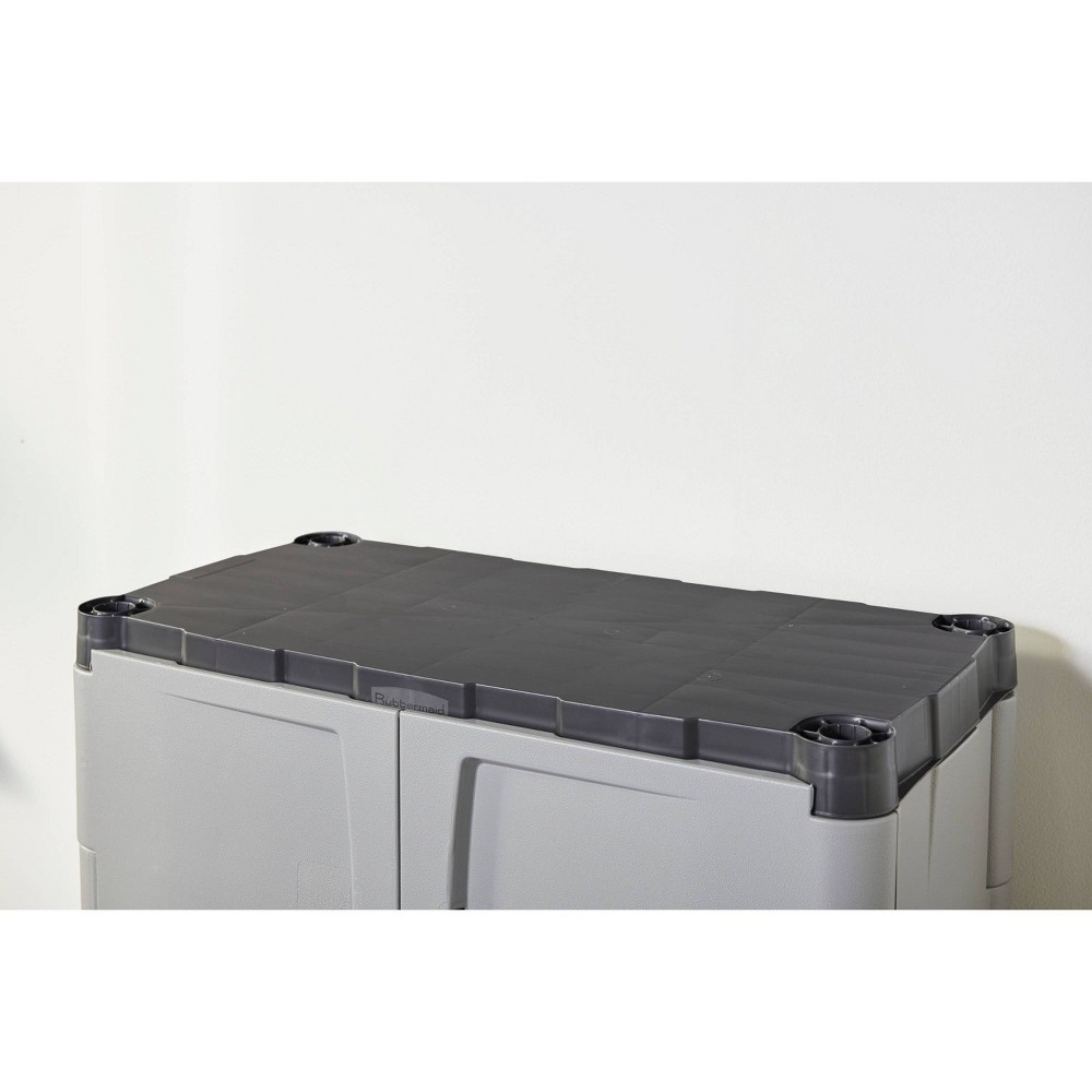 slide 5 of 13, Rubbermaid Garage Storage Lockable Cabinet, 1 ct